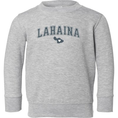 Lahaina Maui Strong Lahaina Banyan Tree Maui Hawaii Shoreline Toddler Sweatshirt