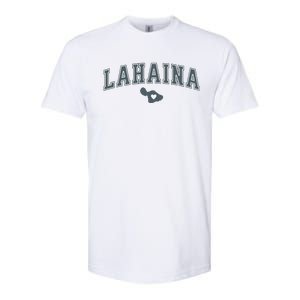 Lahaina Maui Strong Lahaina Banyan Tree Maui Hawaii Shoreline Softstyle CVC T-Shirt