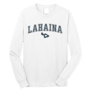 Lahaina Maui Strong Lahaina Banyan Tree Maui Hawaii Shoreline Long Sleeve Shirt