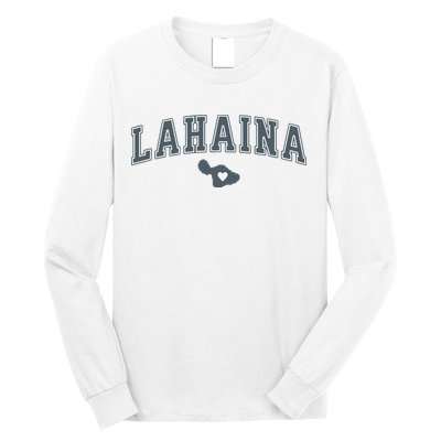 Lahaina Maui Strong Lahaina Banyan Tree Maui Hawaii Shoreline Long Sleeve Shirt