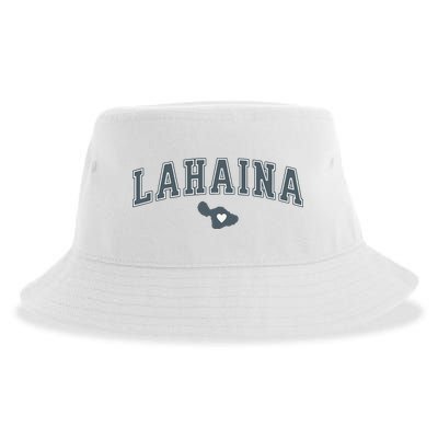 Lahaina Maui Strong Lahaina Banyan Tree Maui Hawaii Shoreline Sustainable Bucket Hat