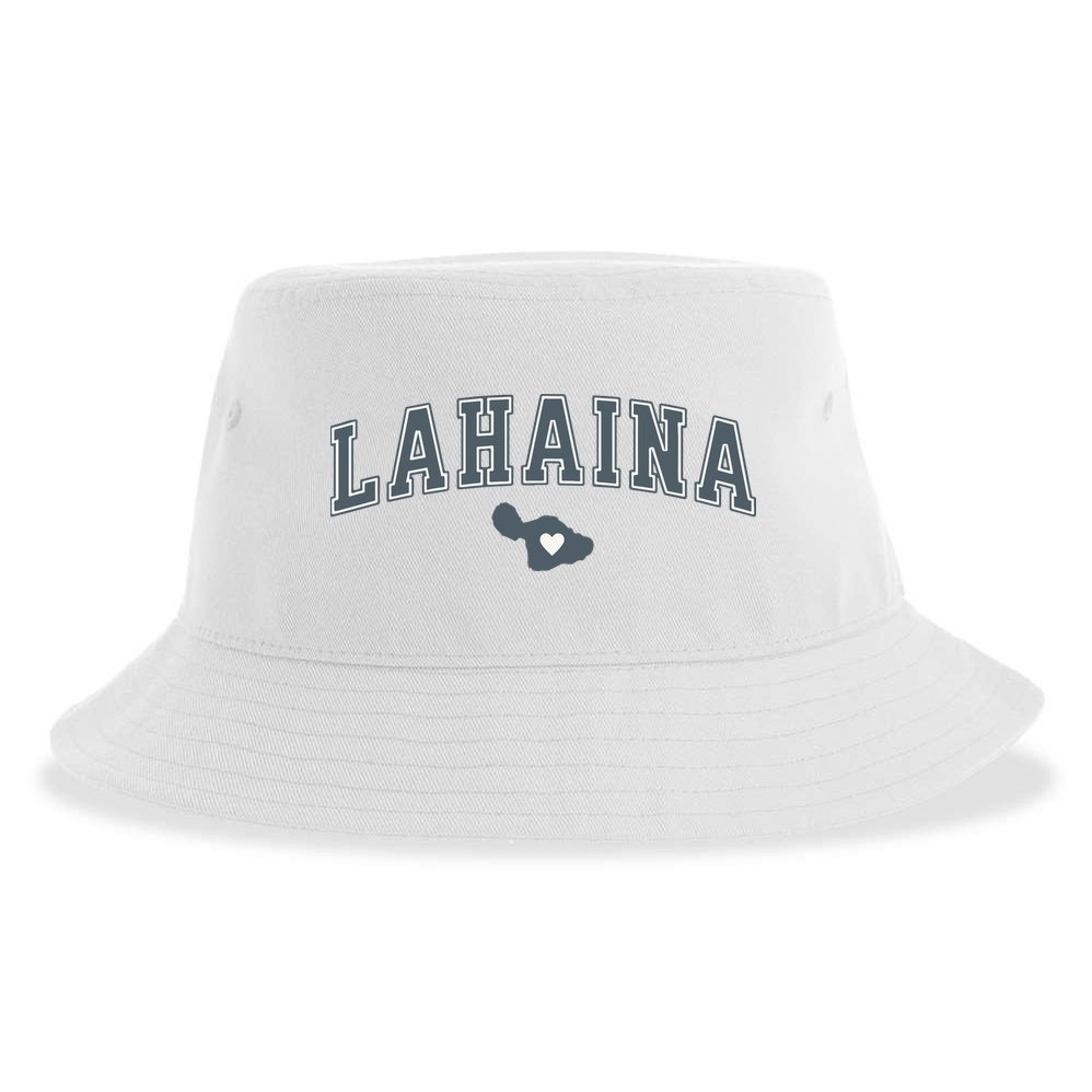 Lahaina Maui Strong Lahaina Banyan Tree Maui Hawaii Shoreline Sustainable Bucket Hat
