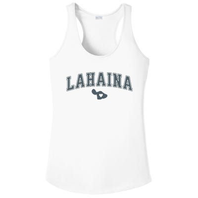 Lahaina Maui Strong Lahaina Banyan Tree Maui Hawaii Shoreline Ladies PosiCharge Competitor Racerback Tank