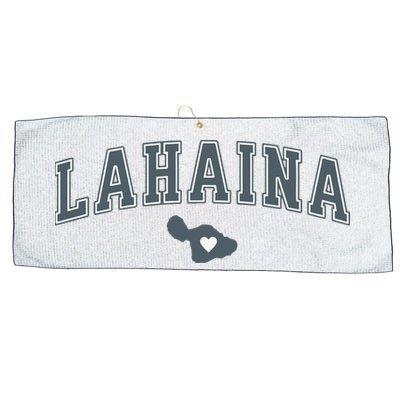 Lahaina Maui Strong Lahaina Banyan Tree Maui Hawaii Shoreline Large Microfiber Waffle Golf Towel