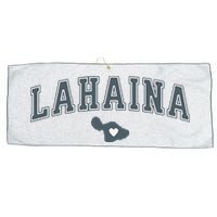 Lahaina Maui Strong Lahaina Banyan Tree Maui Hawaii Shoreline Large Microfiber Waffle Golf Towel