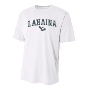 Lahaina Maui Strong Lahaina Banyan Tree Maui Hawaii Shoreline Performance Sprint T-Shirt