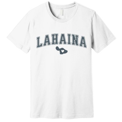 Lahaina Maui Strong Lahaina Banyan Tree Maui Hawaii Shoreline Premium T-Shirt