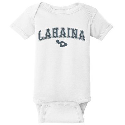 Lahaina Maui Strong Lahaina Banyan Tree Maui Hawaii Shoreline Baby Bodysuit