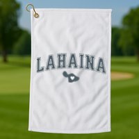 Lahaina Maui Strong Lahaina Banyan Tree Maui Hawaii Shoreline Golf Towel