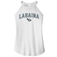 Lahaina Maui Strong Lahaina Banyan Tree Maui Hawaii Shoreline Women's Perfect Tri Rocker Tank