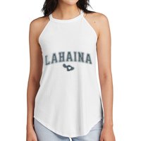Lahaina Maui Strong Lahaina Banyan Tree Maui Hawaii Shoreline Women's Perfect Tri Rocker Tank