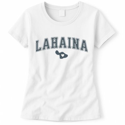 Lahaina Maui Strong Lahaina Banyan Tree Maui Hawaii Shoreline Womens T-Shirt