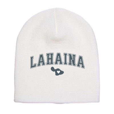 Lahaina Maui Strong Lahaina Banyan Tree Maui Hawaii Shoreline Short Acrylic Beanie