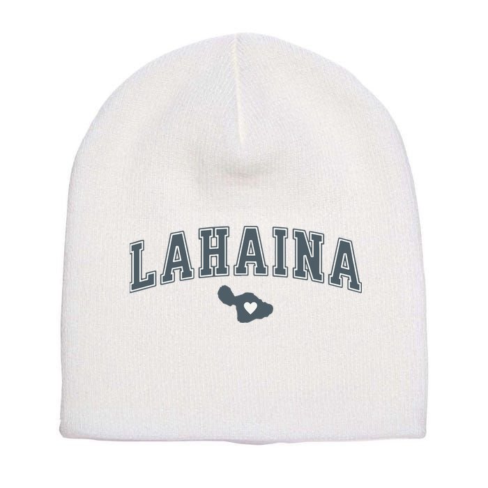 Lahaina Maui Strong Lahaina Banyan Tree Maui Hawaii Shoreline Short Acrylic Beanie