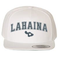 Lahaina Maui Strong Lahaina Banyan Tree Maui Hawaii Shoreline Wool Snapback Cap