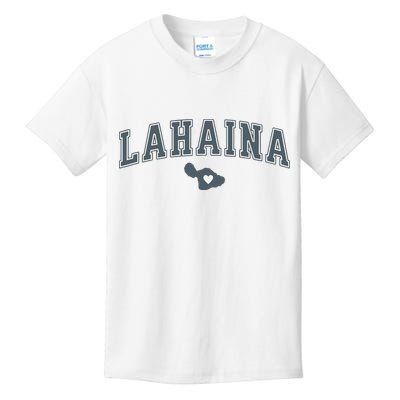 Lahaina Maui Strong Lahaina Banyan Tree Maui Hawaii Shoreline Kids T-Shirt