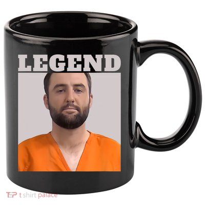 Legend Mugshot Scottie Golf 11oz C Handle Ceramic Mug