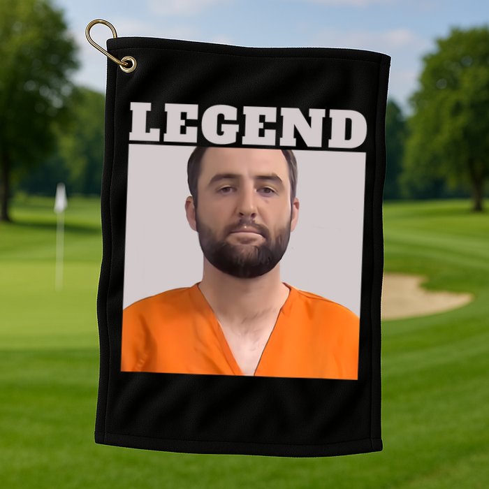 Legend Mugshot Scottie Golf Golf Towel