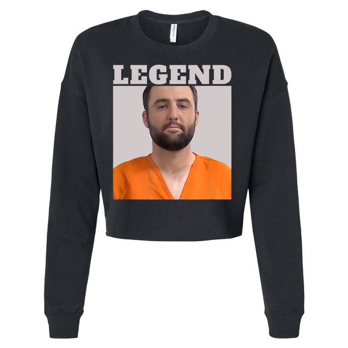 Legend Mugshot Scottie Golf Cropped Pullover Crew