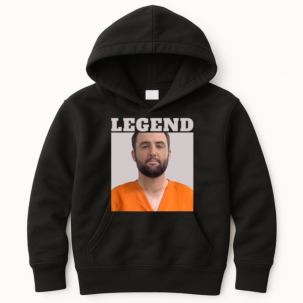 Legend Mugshot Scottie Golf Kids Hoodie