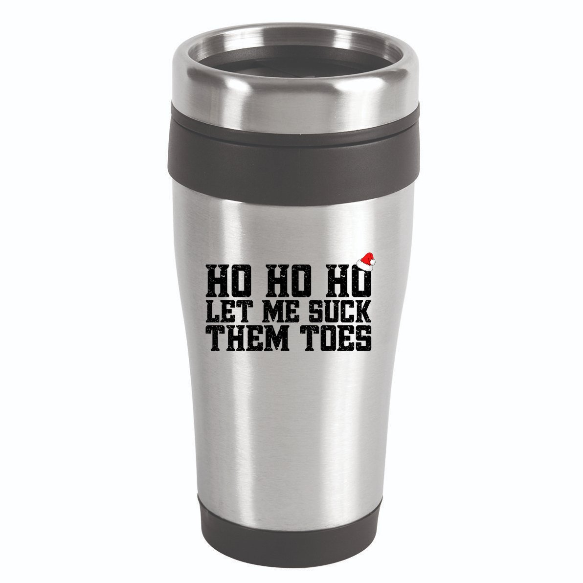 Let Me Suck Them Toes Feet Lover Joke Embarrassing Christmas Gift 16oz Travel Tumbler
