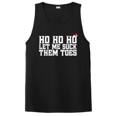 Let Me Suck Them Toes Feet Lover Joke Embarrassing Christmas Gift PosiCharge Competitor Tank