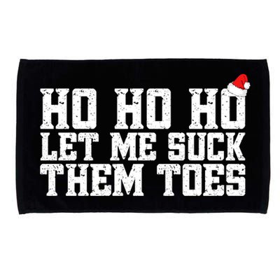 Let Me Suck Them Toes Feet Lover Joke Embarrassing Christmas Gift Microfiber Hand Towel