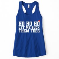 Let Me Suck Them Toes Feet Lover Joke Embarrassing Christmas Gift Womens Tank Top