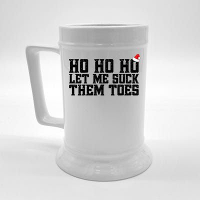 Let Me Suck Them Toes Feet Lover Joke Embarrassing Christmas Gift Beer Stein