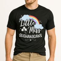 Little Miss Shenanigans St Patrick's Day Rainbow Cooling Performance Crew T-Shirt