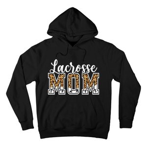 Lacrosse Mom Sport Lover Leopard Game Day Mothers Day Hoodie