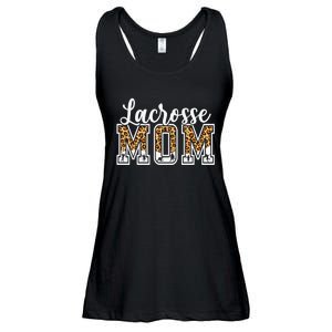 Lacrosse Mom Sport Lover Leopard Game Day Mothers Day Ladies Essential Flowy Tank