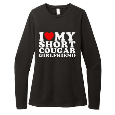 Love My Short Cougar Girlfriend I Heart My Cougar Gf Womens CVC Long Sleeve Shirt