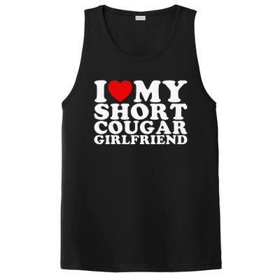 Love My Short Cougar Girlfriend I Heart My Cougar Gf PosiCharge Competitor Tank