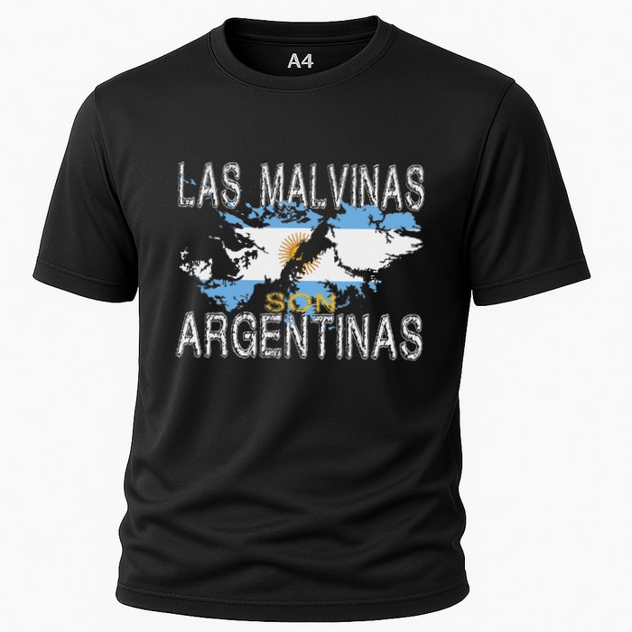 Las Malvinas Son Argentinas For Argentinian Islas Malvinas Cooling Performance Crew T-Shirt