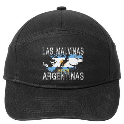 Las Malvinas Son Argentinas For Argentinian Islas Malvinas 7-Panel Snapback Hat