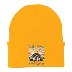 Lahaina Maui Strong Fundraiser Maui Fire Knit Cap Winter Beanie