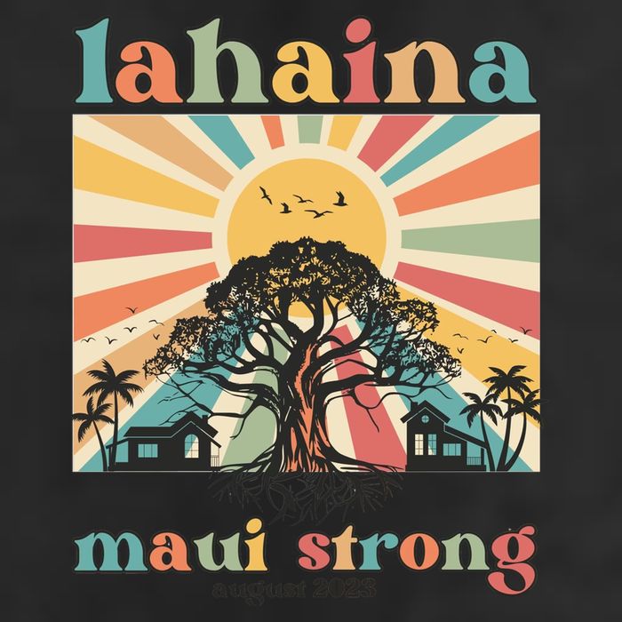 Lahaina Maui Strong Fundraiser Maui Fire Cool Comfort Performance Bucket Hat