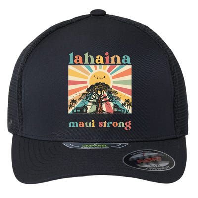 Lahaina Maui Strong Fundraiser Maui Fire Flexfit Unipanel Trucker Cap