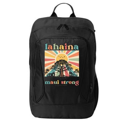 Lahaina Maui Strong Fundraiser Maui Fire City Backpack