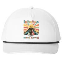 Lahaina Maui Strong Fundraiser Maui Fire Snapback Five-Panel Rope Hat