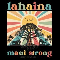 Lahaina Maui Strong Fundraiser Maui Fire Drawstring Bag