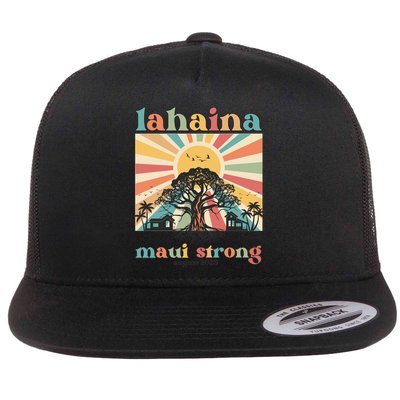 Lahaina Maui Strong Fundraiser Maui Fire Flatbill Hat