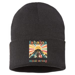 Lahaina Maui Strong Fundraiser Maui Fire Sustainable Knit Beanie