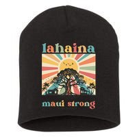 Lahaina Maui Strong Fundraiser Maui Fire Short Acrylic Beanie