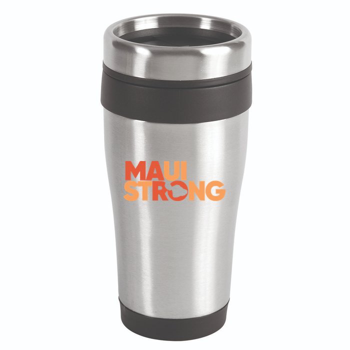 Lahaina Maui Strong Fundraiser Maui Fire 16oz Travel Tumbler