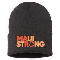 Lahaina Maui Strong Fundraiser Maui Fire Sustainable Knit Beanie