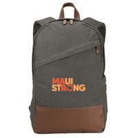 Lahaina Maui Strong Fundraiser Maui Fire Cotton Canvas Backpack