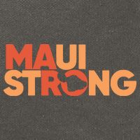 Lahaina Maui Strong Fundraiser Maui Fire Cotton Canvas Backpack