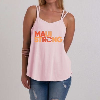 Lahaina Maui Strong Fundraiser Maui Fire Women's Strappy Tank